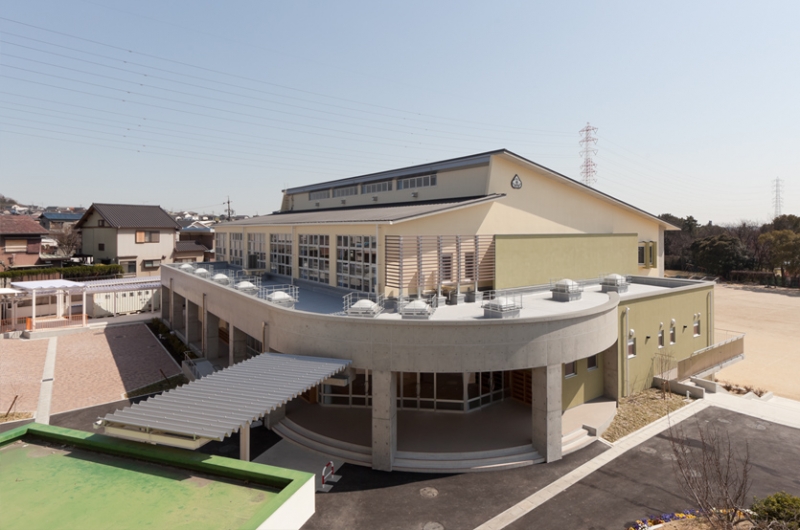 加木屋南小学校屋内運動場 スポーツ 教育 文化施設 作品紹介 建築に関わるあらゆる分野のことは三橋設計にお任せください